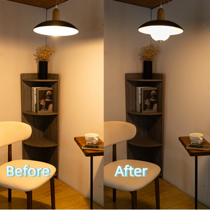 Kiven 8.6" Clip-On Small Acrylic Lamp Shade | Standard & Full Customization Available