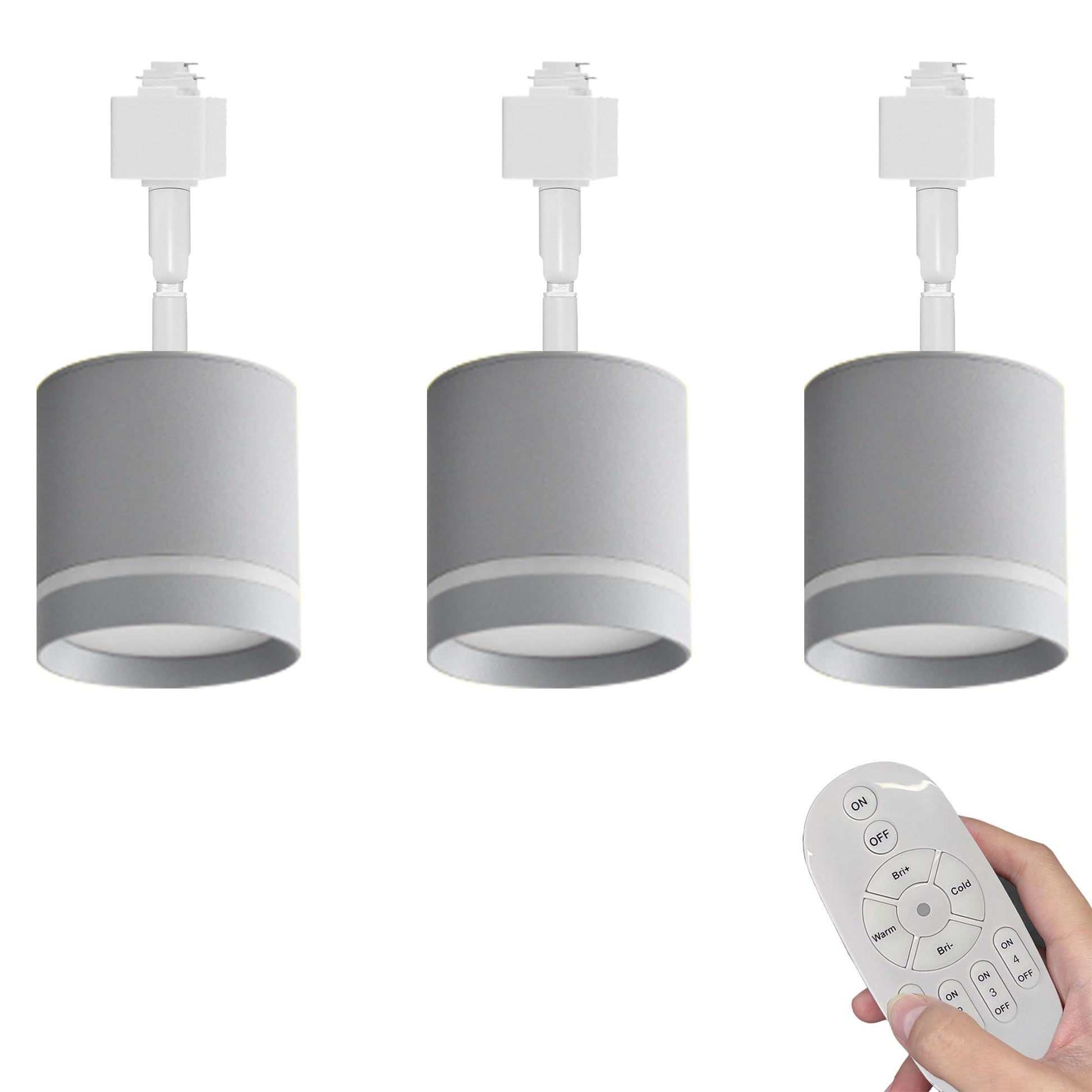 Kiven Modern 7W LED Plant Grow H/J/L Type Track Light - Full Spectrum Indoor Spotlight (9 Colors)