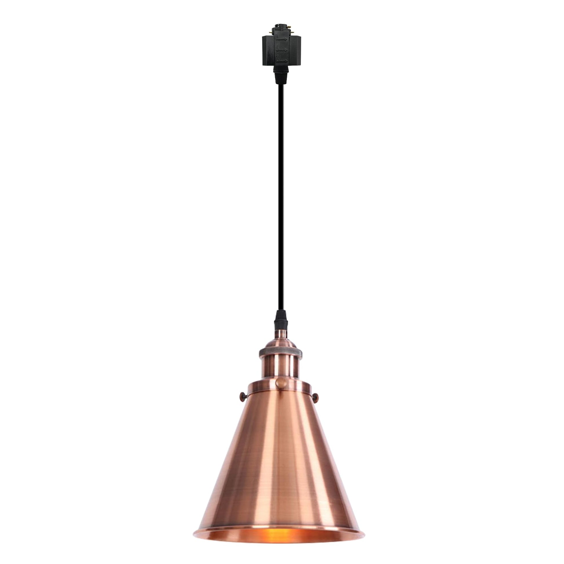 Kiven H-Type Track Lighting, 3-Light Modern Halo Track Pendant Light with Metal Lampshade,Dimmable H Track Light Pedant for Kitchen Island Home Cafe Bedroom, Cord Length 39.4",Silver Finish
