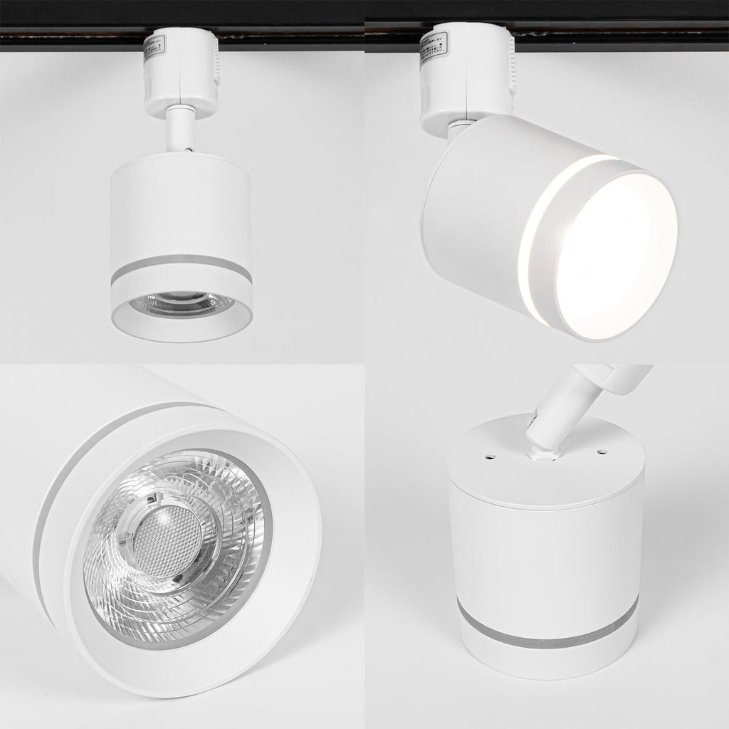 Kiven Modern 7W LED Plant Grow H/J/L Type Track Light - Full Spectrum Indoor Spotlight (7 Colors)