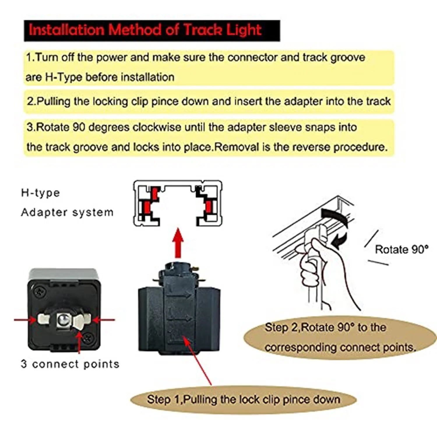 Kiven H-Type Track Light Pendants with Linear Industrial Look 5W LED Track Spotlight Black Light Accent Light Adjustable Stagger The Heights Decorate for Kitchen 3 Lights Customizable,Warm White