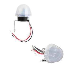 Kiven 110V Rainproof Light Sensor Switch AS-20, Automatic Night-On Photoelectric Switch, Smart Street Light Light Control Controller