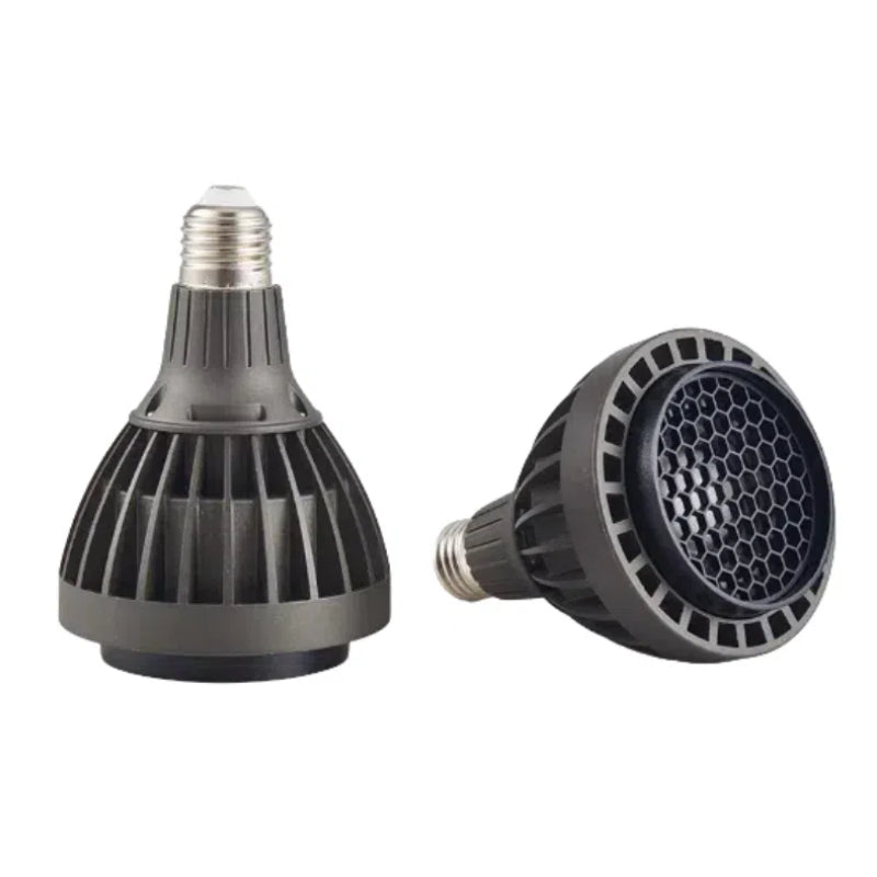 Kiven 20W Zoomable Spotlight with Honeycomb Grid Anti - Glare LED Spotlight Bulb, E26 Screw Base, Light Source for Restaurant Private Rooms and Ceiling Lights
