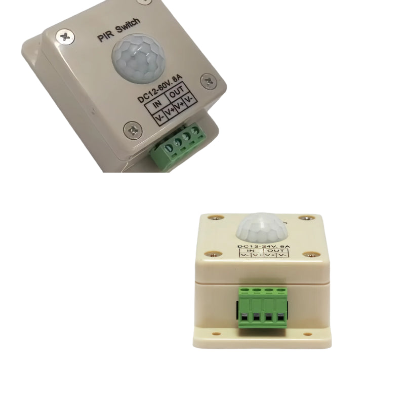 Kiven Low Voltage Induction Switch, 12 - 60V Human Body Induction DC Switch with Adjustable Delay