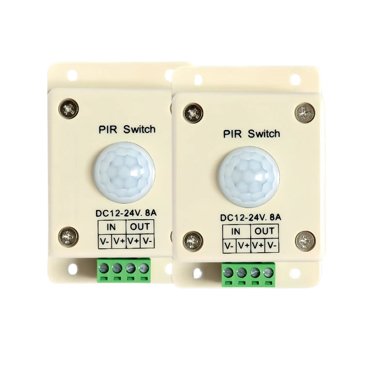 Kiven Low Voltage Induction Switch, 12 - 60V Human Body Induction DC Switch with Adjustable Delay